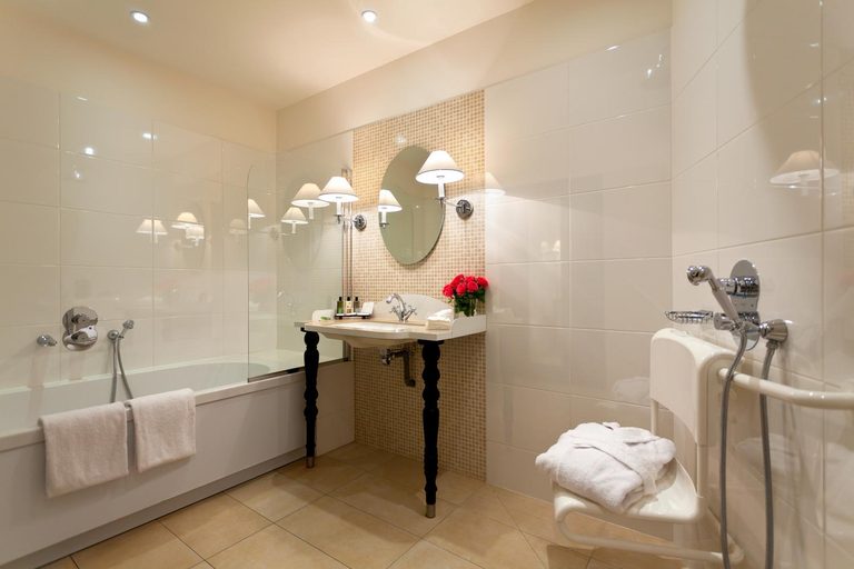 Bathroom 4, Hotel Fontaines Du Luxembourg, Paris