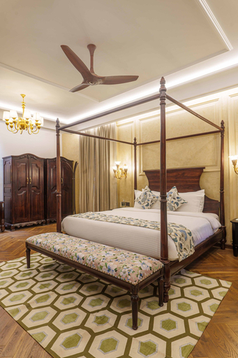Bedroom 2, ama Stays & Trails Adbhut Mahal, Jaipur, Jaipur