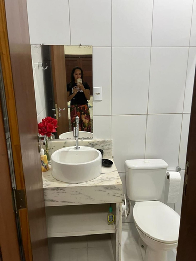 Bathroom, Casa na Ilha - 100 metros da Praia, Vera Cruz