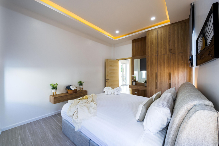 Bedroom 2, Private Modern 3 Bedroom Pool Villa- AV1, Hua Hin
