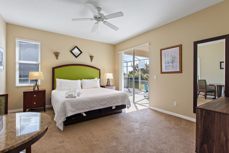 Bedroom 1, Sun Living: Golf Community, Private Pool 809, Polk