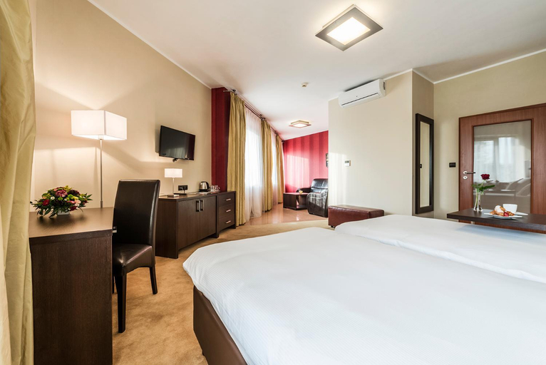 Bedroom 3, Hotel Victor Pruszków by DeSilva, Pruszków