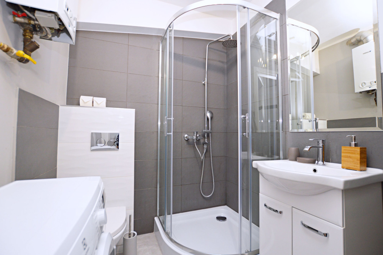 Bathroom, Fiore by 3City Rentals, Sopot