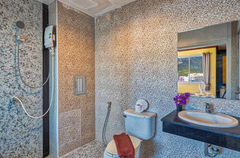 Bathroom 3, TJ Patong Hotel, Pulau Phuket