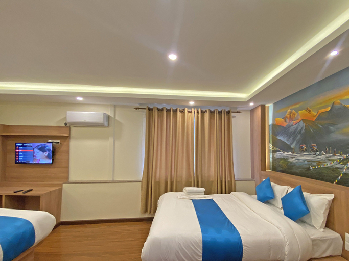 Bedroom 3, Hotel DipJyoti, Bagmati