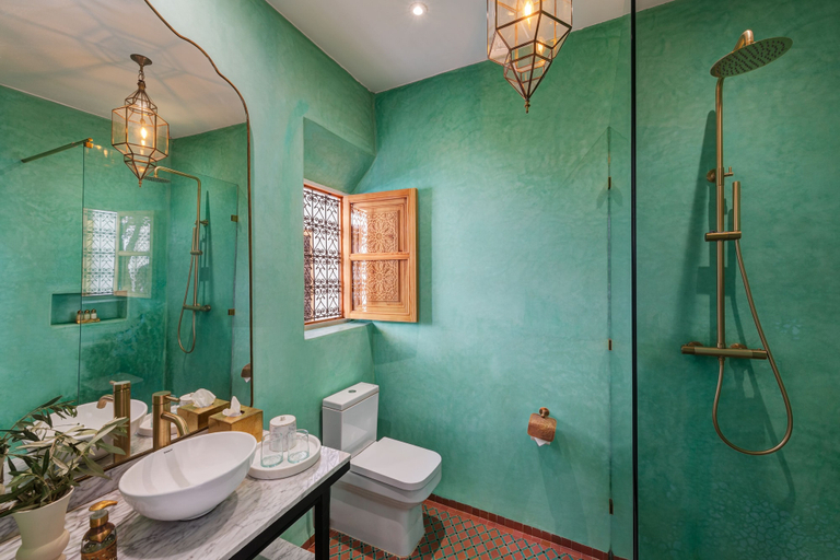 Bathroom 5, Riad Botanica, Marrakech