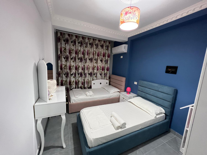 Bedroom 1, Apartment rent Elbasan city center 1, Elbasanit