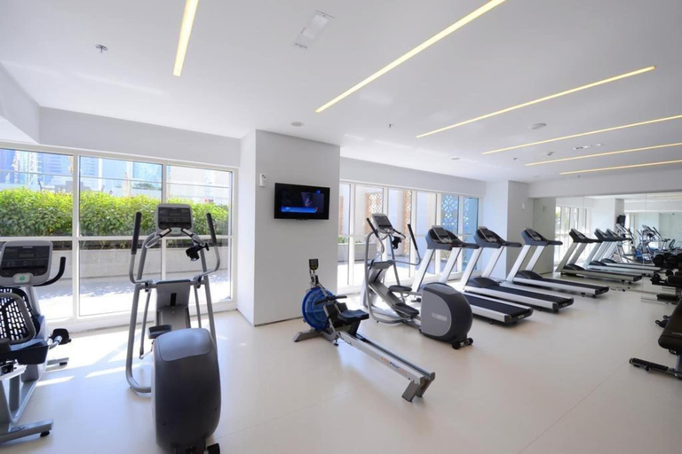 Fitness facility, Amazing Stay in Marina With Balcony & View, Dubai