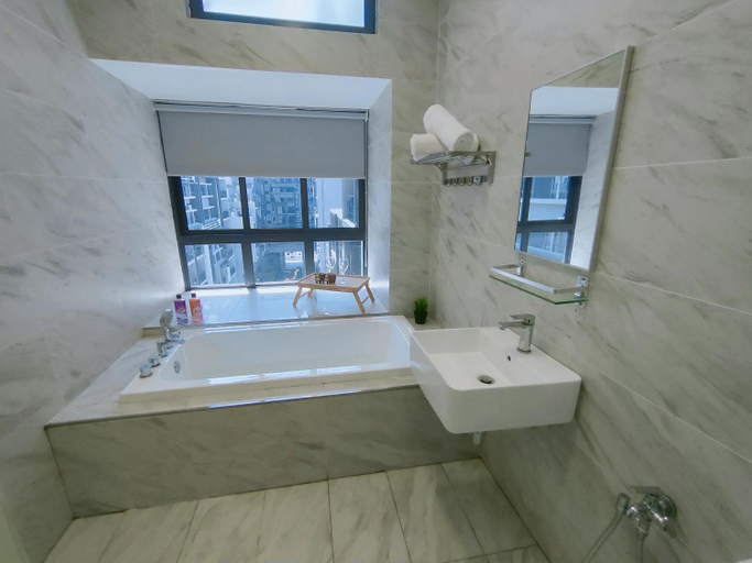Bathroom 2, Imperio Residence Bathtub Studio at Malacca Town-Near JONKER STREET, Malacca City