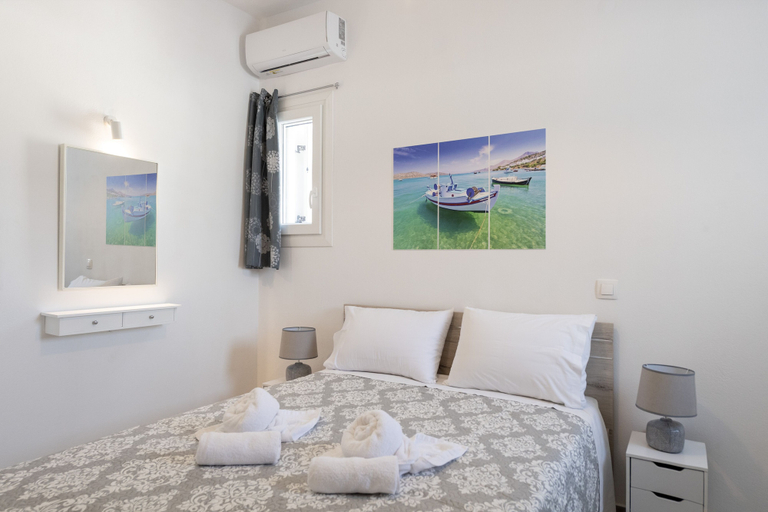 Bedroom 2, Parikia's Sunlight 2bedroom House, South Aegean