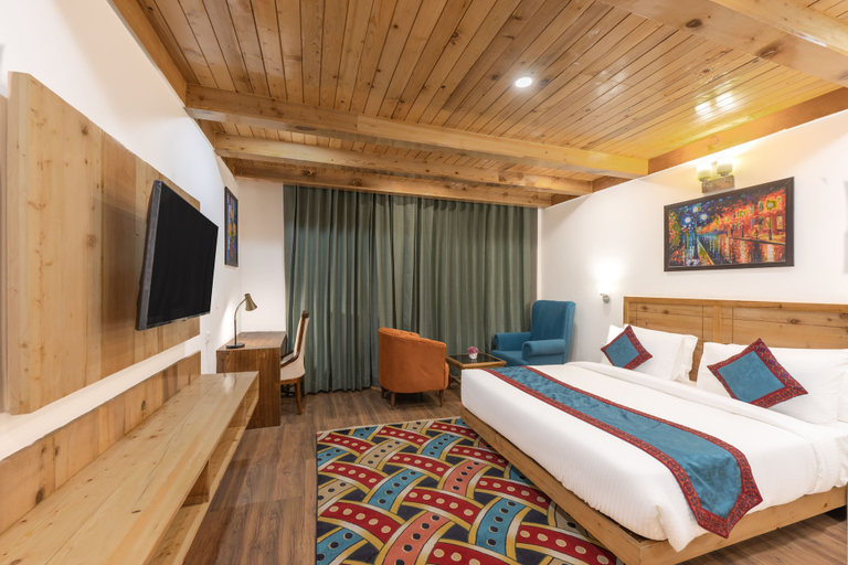 Bedroom 4, Bradhi - Riverside Resort Jibhi, Kullu