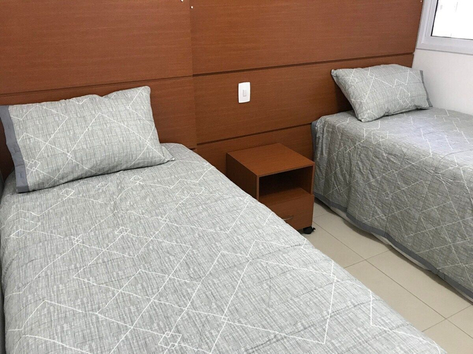 Bedroom 3, Apto 2/ Q próximo ao Hospital premium, Goiania