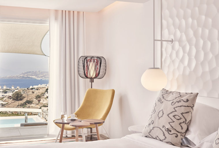 Bedroom 3, Myconian Kyma, a Member of Design Hotels, South Aegean