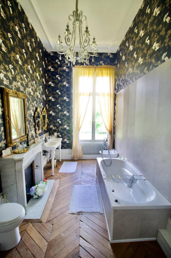Bathroom 2, Chateau les Villettes, Haute-Vienne