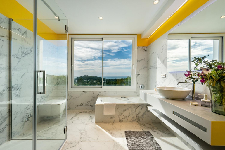 Bathroom 4, Villa Can Joan I - Fantastic Sunset Views and Family Friendly -, Baleares