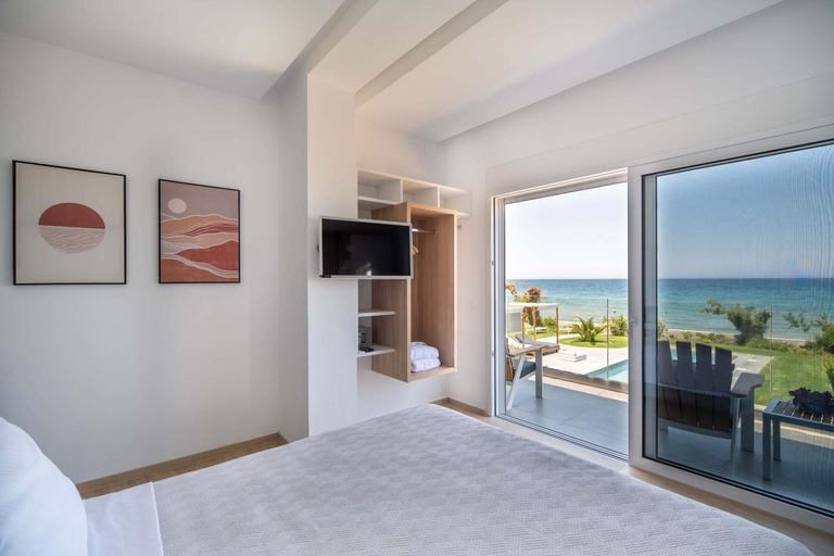 Bedroom 3, Isalos Seafront Villa I Sea fragrance, Crete