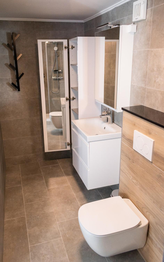 Bathroom 4, Prima Countryside Apartments near Bled, Žirovnica