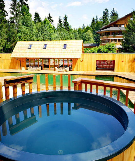 Hot tub, Ribno Luxury Glamping, Bled