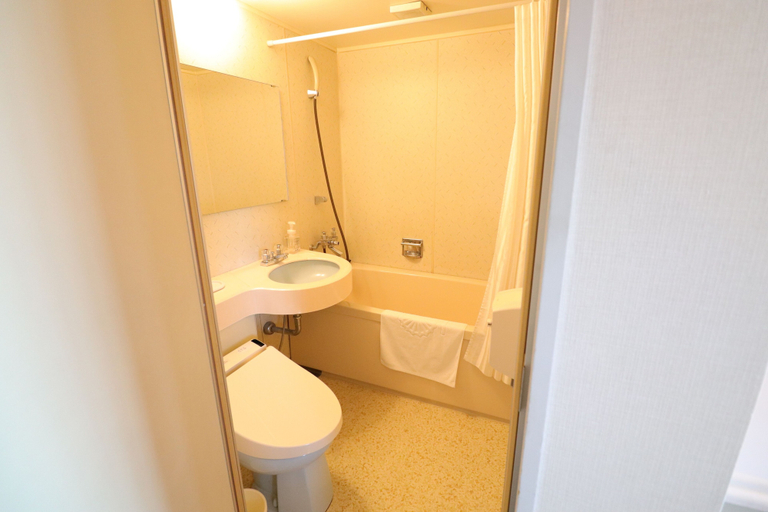 Bathroom 4, Silk Hotel Annex, Iida