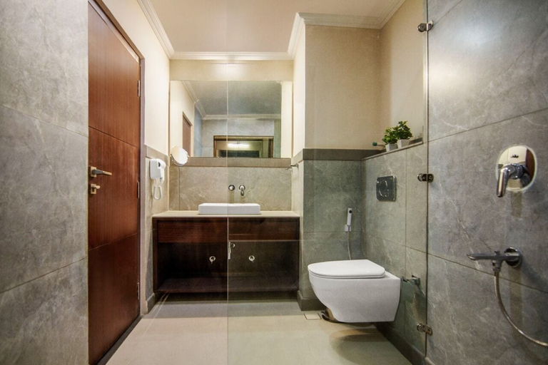 Bathroom, Hotel Ashoka Ladakh, Leh