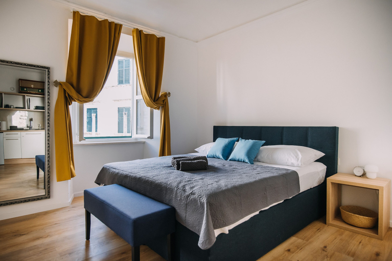 Bedroom 2, Art Deco Old Town Square Apartments by DuHomes, Dubrovnik