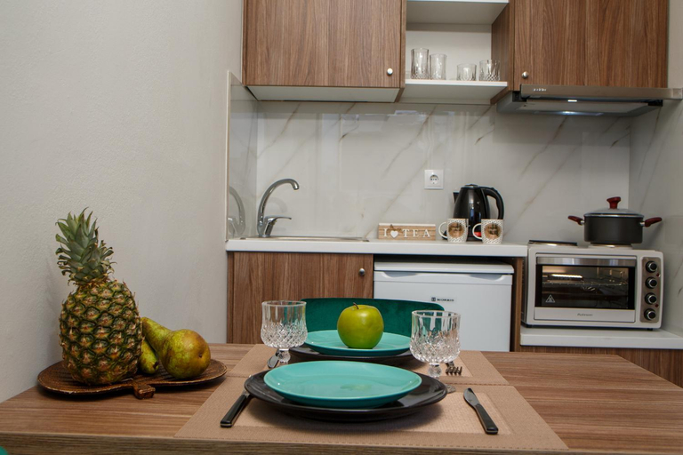 Kitchen, Asterion Luxury Studios Airport, Crete