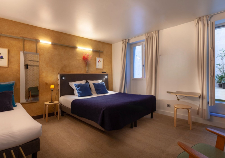Bedroom 3, Hôtel La Nouvelle République & Hammam, Paris