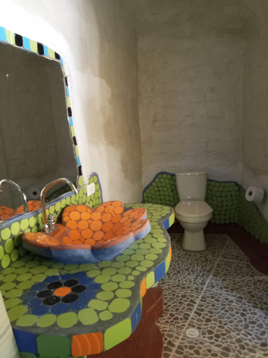 Bathroom, CASA CERAMICA BELLA FLOR, Sutamarchán