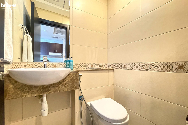 Bathroom 4, bnbme | The Court Tower | 1 BDR, Dubai