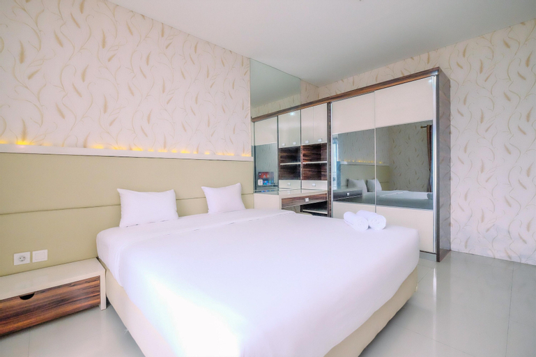 Bedroom 1, Modern And Homey 1Br At Tamansari Semanggi Apartment, South Jakarta
