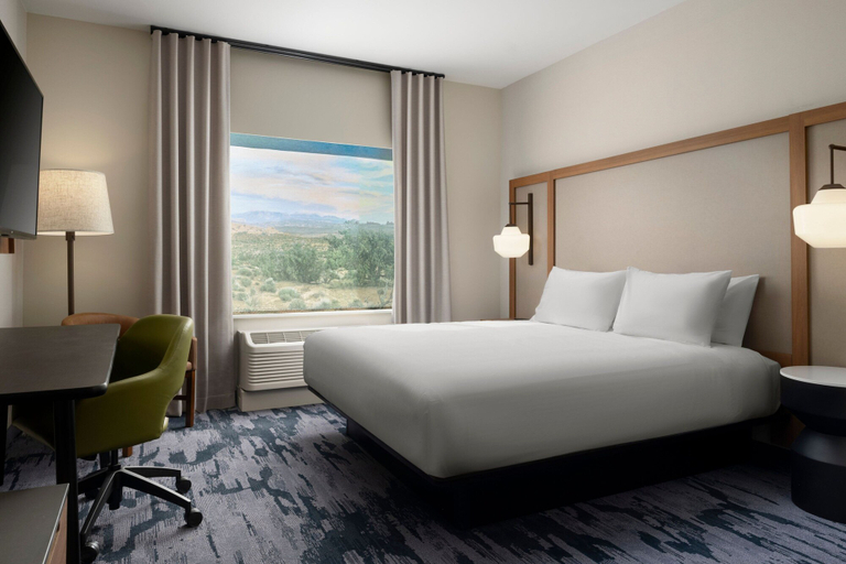Bedroom 3, Fairfield Inn & Suites By Marriott Barstow, San Bernardino
