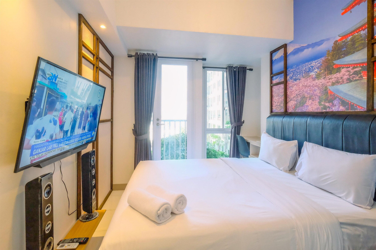 Bedroom 4, Homey And Relaxing Studio Tokyo Riverside Pik 2 Apartment, Tangerang