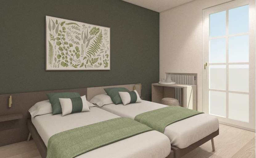 Bedroom 3, Golf Hotel Castelconturbia, Novara