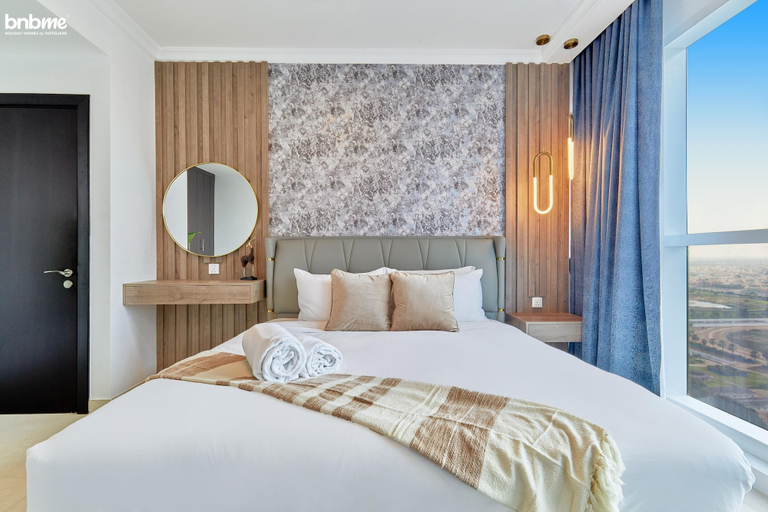 Bedroom 3, bnbme | The Court Tower | 1 BDR, Dubai