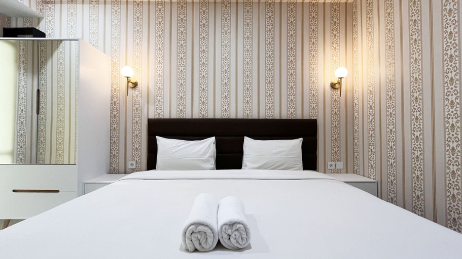 Bedroom 1, Strategic Studio Room At Delft Ciputra Makassar Apartment, Makassar