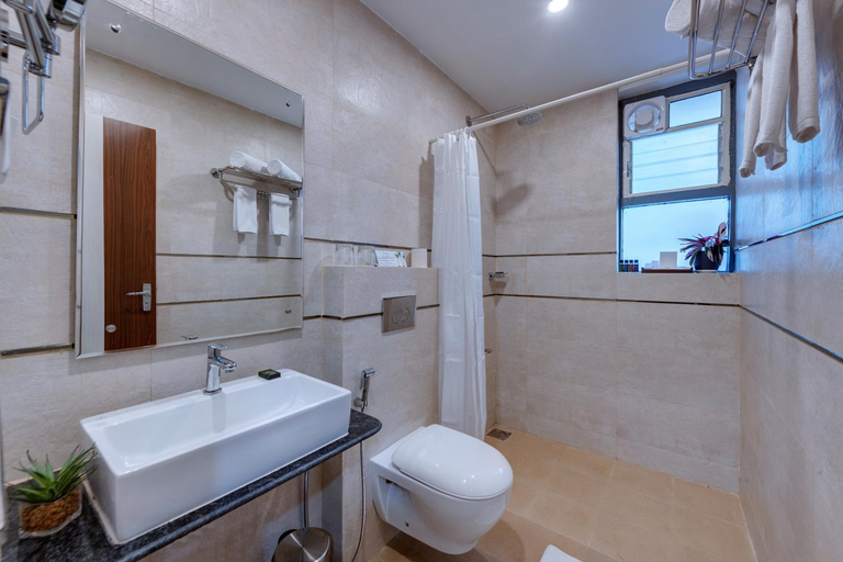 Bathroom 4, De Garland Palolem AM Hotel Kollection, South Goa