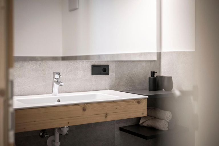 Bathroom, Stelza Nature Chalet, Bolzano