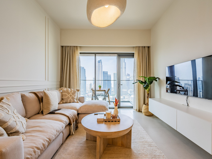 Living area 4, Exquisite 2BR - Breathtaking BurjSkyline, Dubai