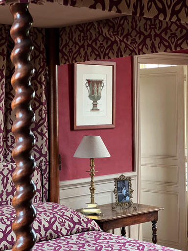Bedroom 3, Château de La Rivière, Eure-et-Loir