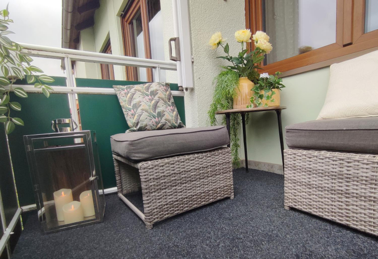 Balcony/terrace 5, BCA Family Apartments Herzo Sud, Erlangen-Höchstadt