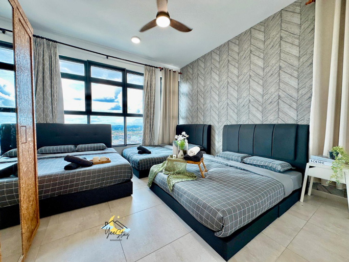 Bedroom 3, Atlantis6-10Pax Tvbox Video Game 5min To Jonker, Malacca City