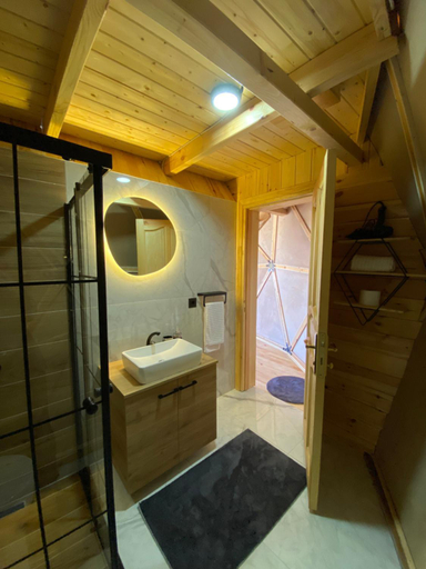 Bathroom 3, LIMKHONA DOME - CHALET, Çamlıhemşin