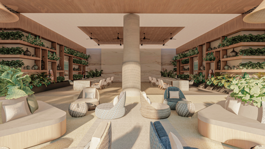 Public Area, Dreams Estrella Del Mar Mazatlan, Mazatlán