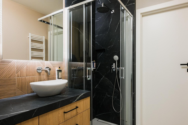 Bathroom 2, Tauron Arena Apartment with Garage - Krakow Lema, Kraków City