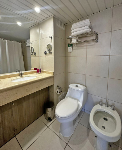 Bathroom 4, Hotel Frontera Plaza, Cautín