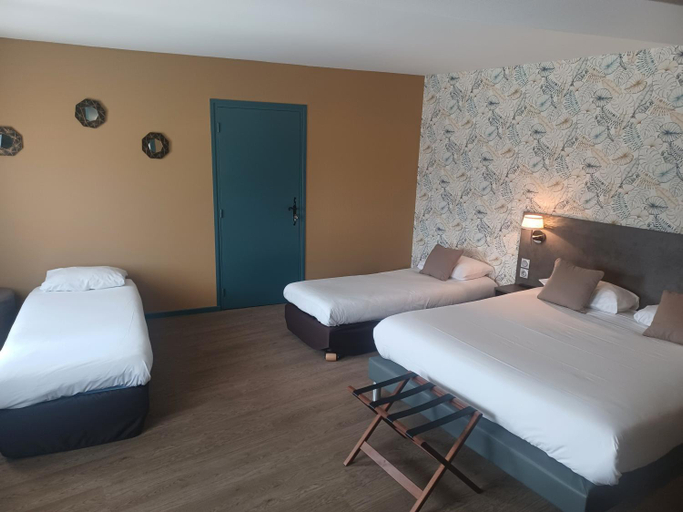 Bedroom 2, Hotel La Parenthese, Ain