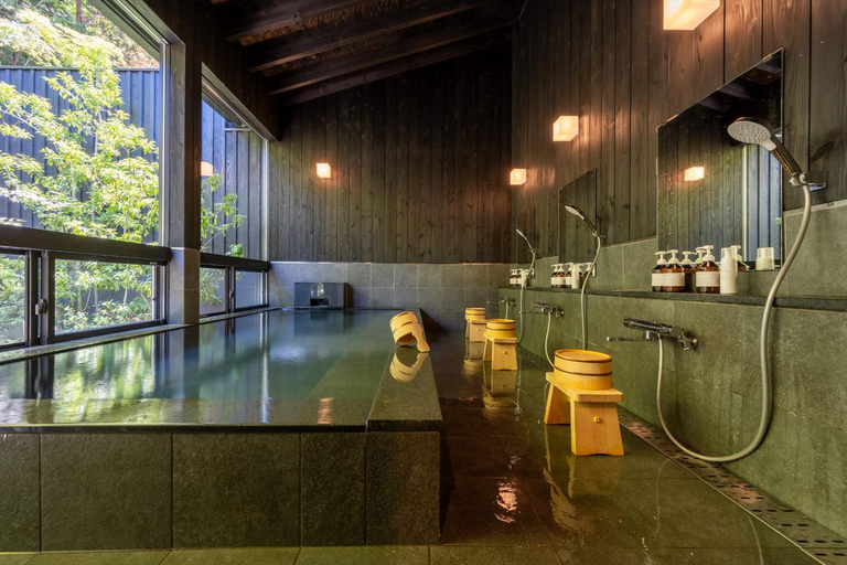 Bathroom 3, Bessho Onsen Midoriya, Ueda
