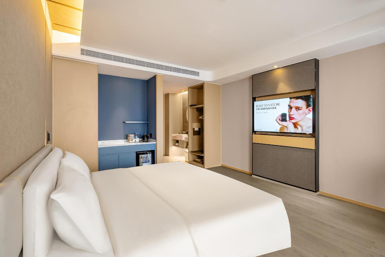 Bedroom 2, Atour S Hotel Xining Haihu New District Guotou Square, Xining