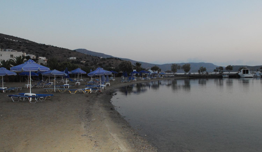 Beach, Palemilos Apartments, Crete