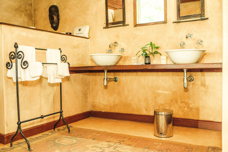 Bathroom 4, Entumoto Safari Camp, Narok West